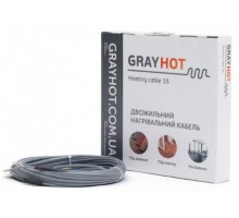 Нагревательный кабель GrayHot 15 6 м 92 Вт
