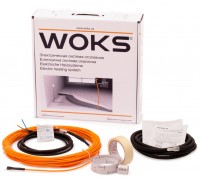 Нагревательный кабель под ламинат Woks 10 7,5 м 75 Вт