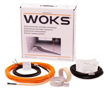 Нагревательный кабель под ламинат Woks 10 53,0 м 500 Вт