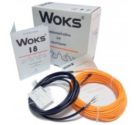 Нагревательный кабель под плитку Woks 18 6,0 м 100 Вт