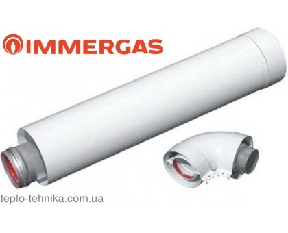 Коаксиальный дымоход Immergas 60/100