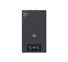 ﻿Газовая колонка дымоходная KOER 20 кВт KWH.G0110 BLACK черная батарейки