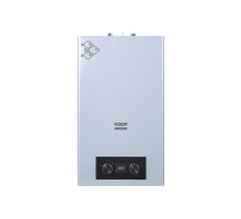 ﻿Газовая колонка дымоходная KOER 20 кВт KWH.G0110 GRAY серая батарейки