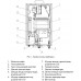Колонка газовая турбированная KOER 20 кВт KWH.G0312 TURBO WHITE БЕЛАЯ
