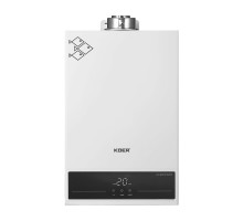Колонка газовая турбированная KOER 20 кВт KWH.G0312 TURBO WHITE БЕЛАЯ