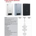 ﻿Газовая колонка дымоходная KOER 20 кВт KWH.G0110 GRAY серая батарейки