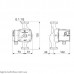 Циркуляционный насос Grundfos UPS 25-40 130