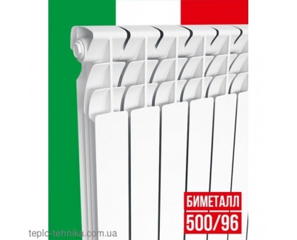 Биметаллический радиатор ITALCLIMA Ferrum 500/96