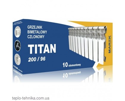 Биметаллический радиатор Marek TITAN 200/96