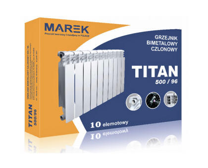 Биметаллический радиатор Marek TITAN 500/96