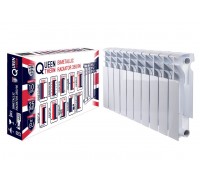 Биметаллический радиатор QUEEN THERM 350/96