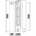 Биметаллический радиатор QUEEN THERM 500/100