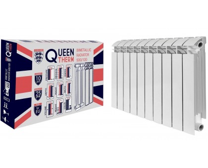 Биметаллический радиатор QUEEN THERM 500/100