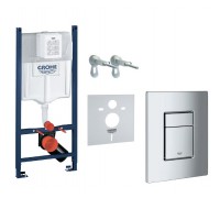 Инсталляция GROHE Rapid SL 4 в 1 с клавишей 3873200A