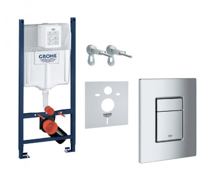 Инсталляция GROHE Rapid SL 4 в 1 с клавишей 3873200A