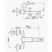 Смеситель для ванны IMPRESE LASKA 10040W