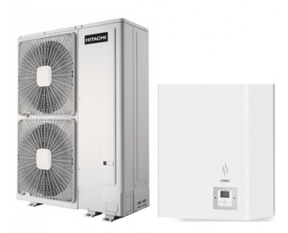 Тепловой насос HITACHI Yutaki S RWM-10.0N1E / RAS-10WHNPE 380В