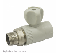 Кран радиаторный прямой ASG-Plast ППР 20