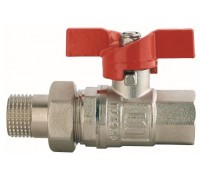 Кран шаровый SELBA PN40 1/2" SL1509 с американкой