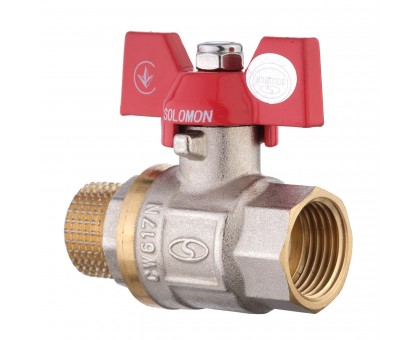 Кран шаровый Solomon PN 40 3/4" НВ