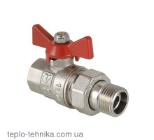 Кран шаровый Valtec Base VT.227.N.04 1/2" с американкой