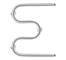 Водяной полотенцесушитель Lidz Snake (CRM) D25х1/2" 500x400